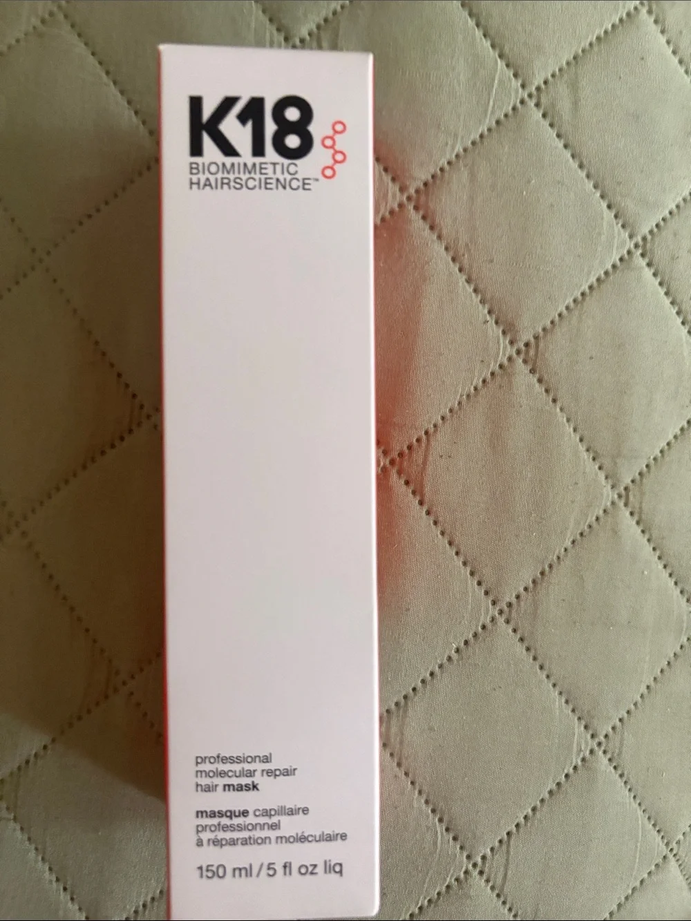 K18 Biomimetic Hairscience Professional Repair Hair Mask - White